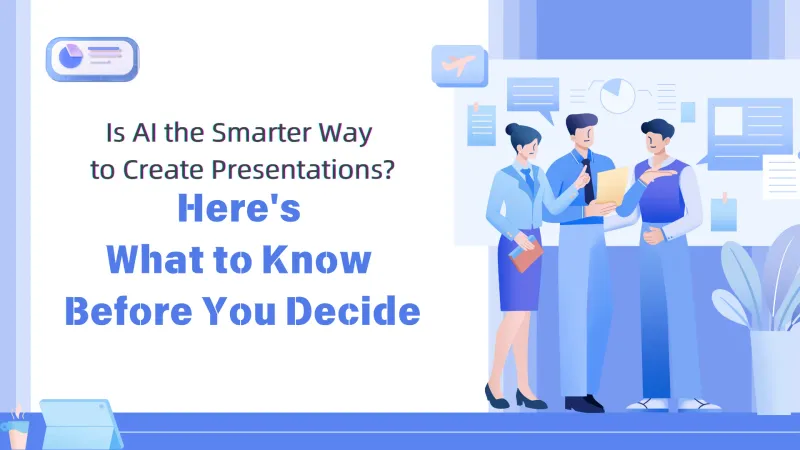 The smarter way to create presentation.