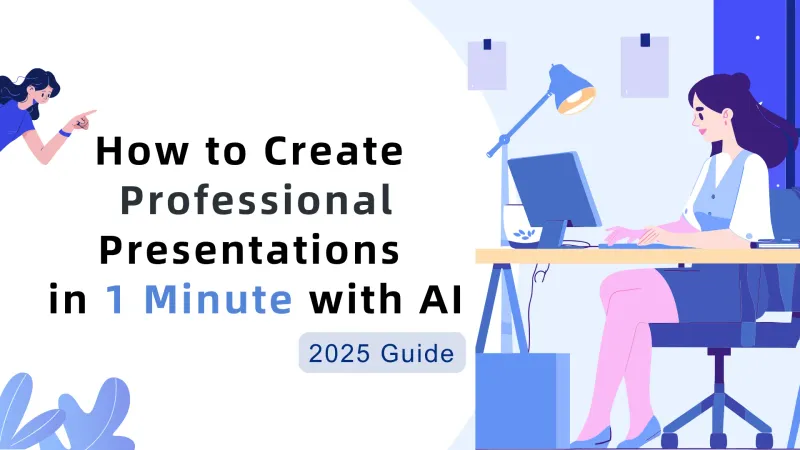How to create professional presentations in 1 minutes with AI.