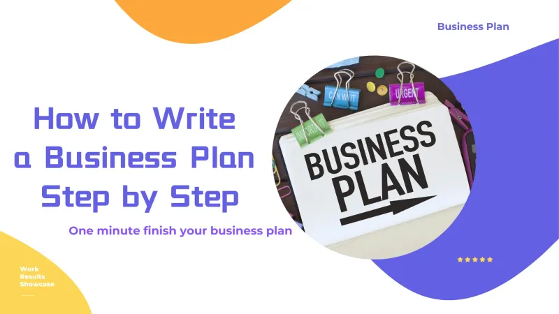 How to write a business plan step by step?