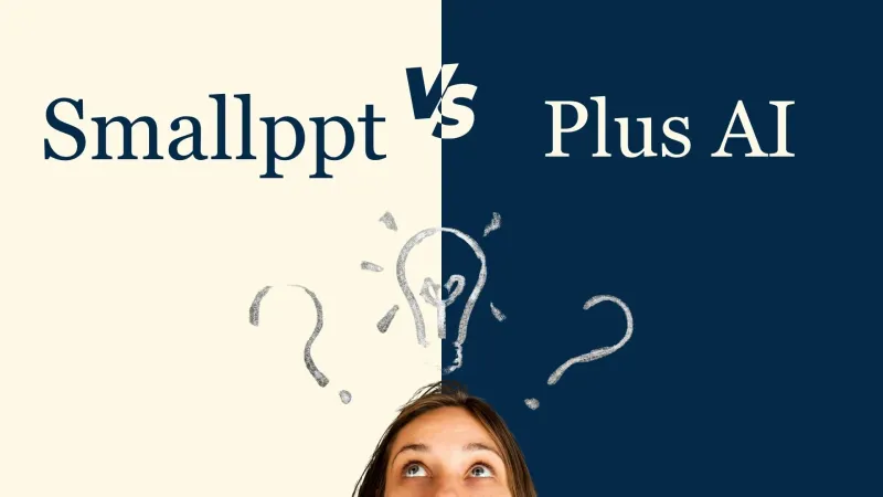 Smallppt vs. Plus AI