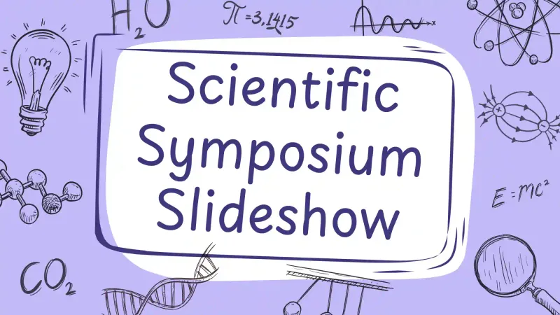 How to Make a Scientific Symposium Slideshow