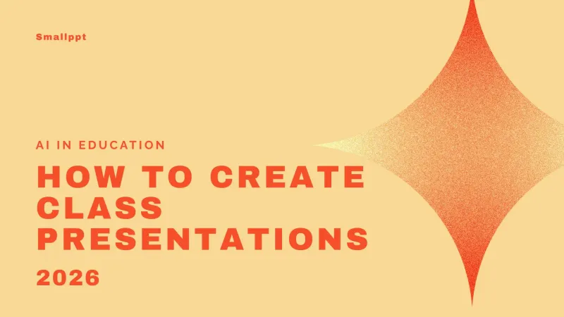 How to create class presentation