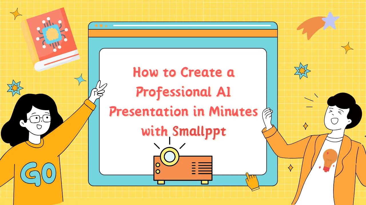 How to Create a Professional AI Presentation in Minutes with Smallppt