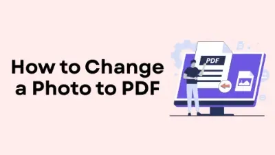 How to Change a Photo to PDF