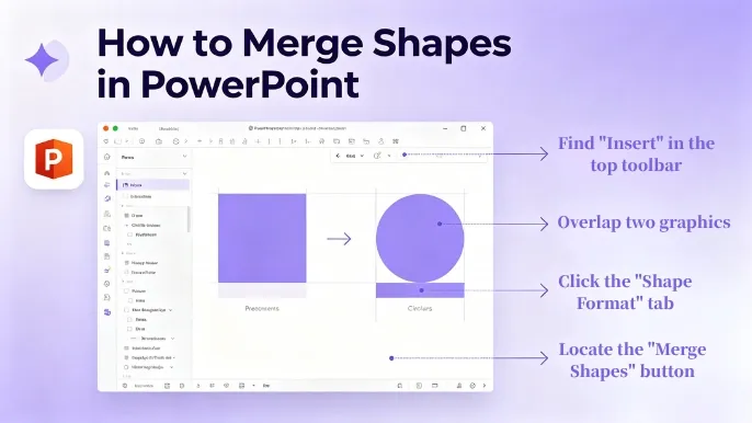 How to Merge Shapes in PowerPoint 