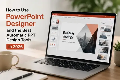 How to Use PowerPoint Designer and the Best Automatic PPT Design Tools in 2026   blog cover image