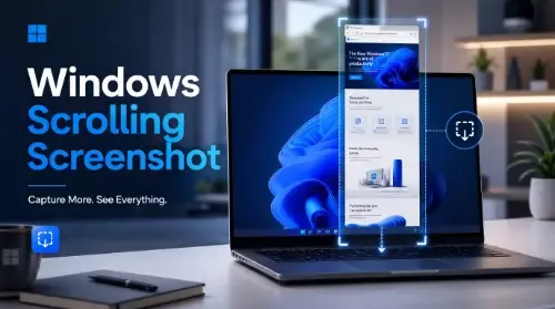 Windows Scrolling Screenshot: How to Capture Full Pages Easily