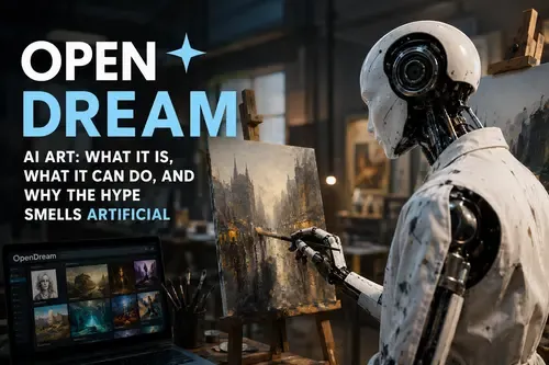 OpenDream AI Art: What It Is, What It Can Do, and Why the Hype Smells Artificial