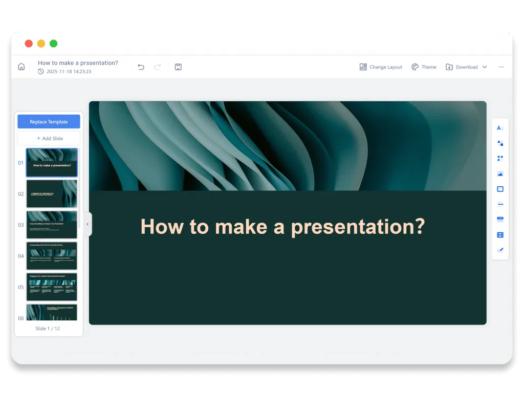 smallppt ai presentation maker