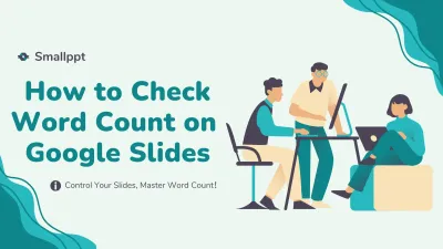 Checking word count in Google Slides using Smallppt