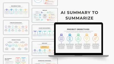 Using Smallppt AI Summary to quickly summarize documents for presentations
