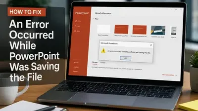 How to Fix "An Error Occurred While PowerPoint Was Saving the File" (8 Proven Methods)