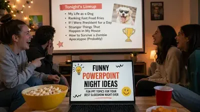 100+ Funny PowerPoint Night Ideas: Fun PPT Topics for Your Best Slideshow Night Ever