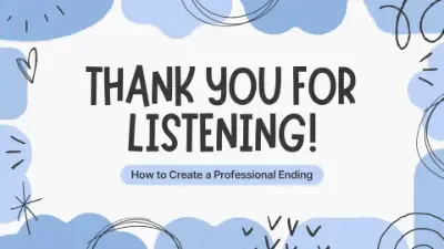Thank You Slide in PowerPoint: How to Create a Professional Ending