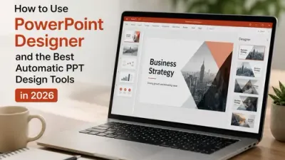How to Use PowerPoint Designer and the Best Automatic PPT Design Tools in 2026 blog cover image