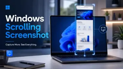 Windows Scrolling Screenshot: How to Capture Full Pages Easily